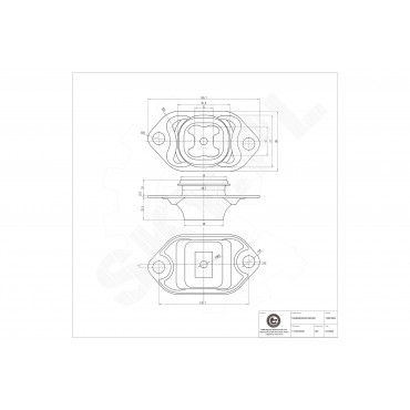 Support de Boite de Vitesses Pour Renault Duster Dacia Duster 112201332R