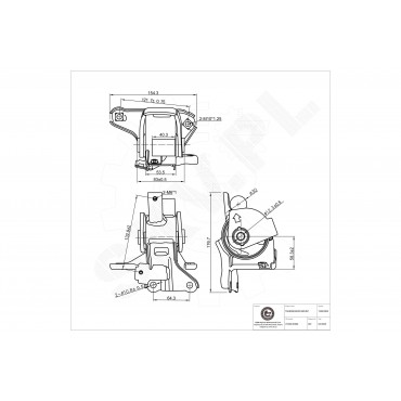 Support de Boite de Vitesses Pour Hyundai Elantra 218302D000