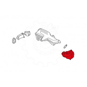 Tuyau d'Admission d'Air Pour BMW Série 1 F20 F21 2 F22, F87 F23 13717605045