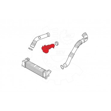 Tuyau d'Admission d'Air Pour BMW Série 1 F20 3 F30, F80 F31 F34 13717605638