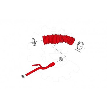 Tuyau d'Admission d'Air Pour Chevrolet Aveo/Kalos 96813397