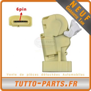 Actionneur Serrure Porte pour TOYOTA Yaris - P1 P2 - 1999 à 2005 Avant Gauche