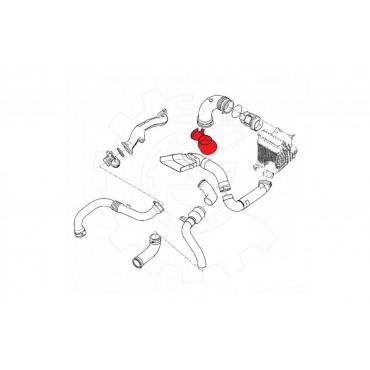 Tuyau d'Admission d'Air Pour Renault Grand Scénic II Megane 8200201615