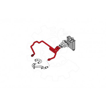 Tuyau de Chauffage Pour Peugeot 306 6464QT