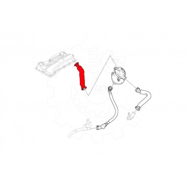 Tuyau d'évacuation Huile Carter Pour BMW Série 1 E87 3 E90 E91 11157542633