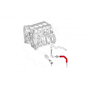 Tuyau d'évacuation Huile Carter Pour Mercedes-Benz Classe C T-Model A2710181482