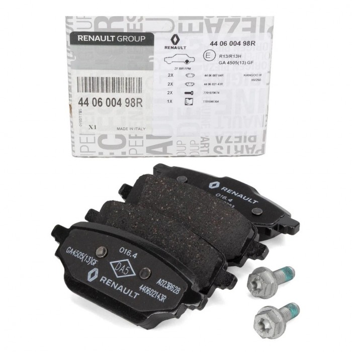 Kit Plaquette de Frein Arrière Pour Renault Kangoo III Mercedes-Benz Nissan