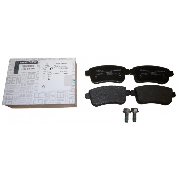 Kit Plaquette de Frein Arrière Pour Renault Arkana Clio V Fluence