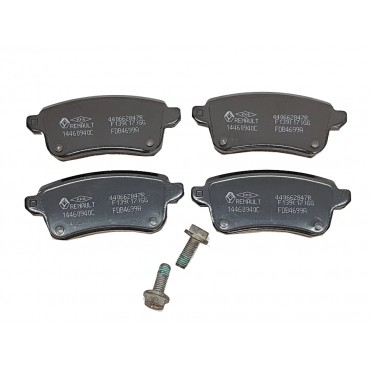 Kit Plaquette de Frein Arrière Pour Renault 440608061R, 440834627R, 440608235R