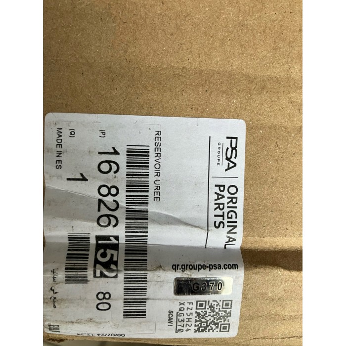 Réservoir Adblue Pour Peugeot Partner Rifter Opel Combo