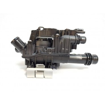 Boitier Thermostat d'Eau Pour Peugeot Opel Fiat Toyota 9803549480, 9850364680