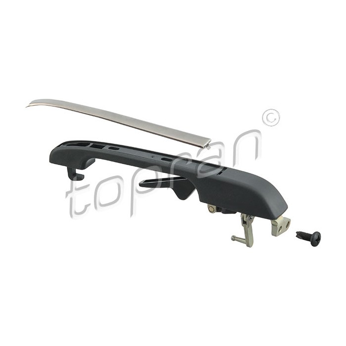 Poignée de Porte Extérieure Arrière Gauche Pour Audi 100 443839205B