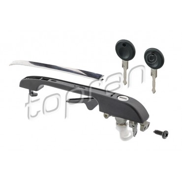 Poignée de Porte Extérieure Avant Gauche Pour Audi 80 90 813837205B 813837205C