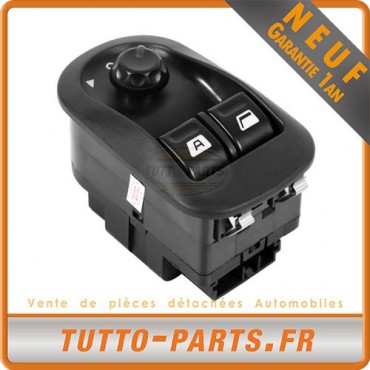 Platine Commande Bouton Vitre pour PEUGEOT 