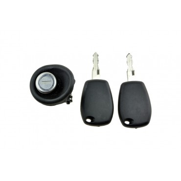 Barillet Serrure de Coffre Pour Renault Twingo I Dacia Logan 7701367940