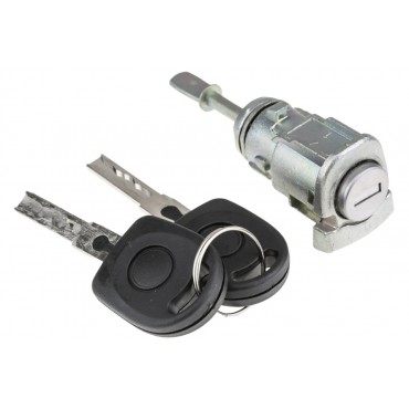 Barillet Serrure de Porte Avant Gauche Pour Skoda Fabia I Octavia 6Y0898167E