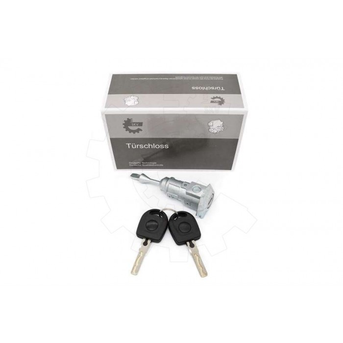 Barillet Serrure de Porte Avant Gauche Pour VW Passat 56D837167