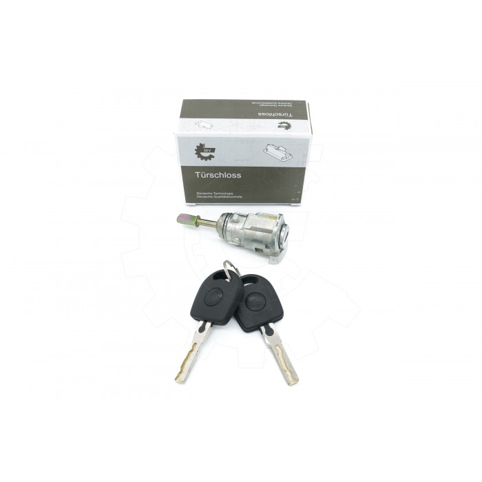 Barillet Serrure de Porte Avant Gauche Pour VW Polo 6Q4837168E