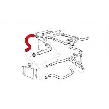 Tuyau de Refroidissement Pour BMW Série 3 E36 11531730928 1730928