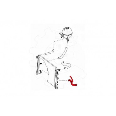 Tuyau de Refroidissement Pour VW Crafter 30-35 30-50 Mercedes-Benz Sprinter