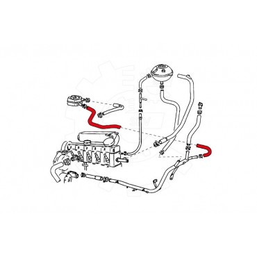 Tuyau de Refroidissement Pour VW Transporter IV 074121058B 74121058B