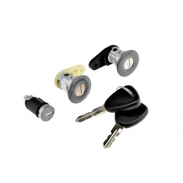 Barillet Serrure de Porte Avant Pour Dacia Logan