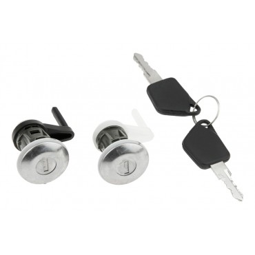 2 Barillet Serrure de Porte Avant Pour Peugeot 206 9170N8
