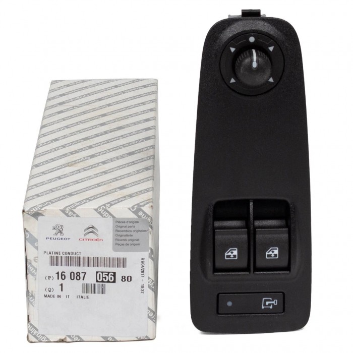 Bouton de Lève Vitre Pour Peugeot Fiat Ducato Citroën 735532905, 1608705680