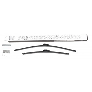 2 Balais d'Essuie Glace 550mm+400mm Pour Renault Express Dacia Dokker Lodgy
