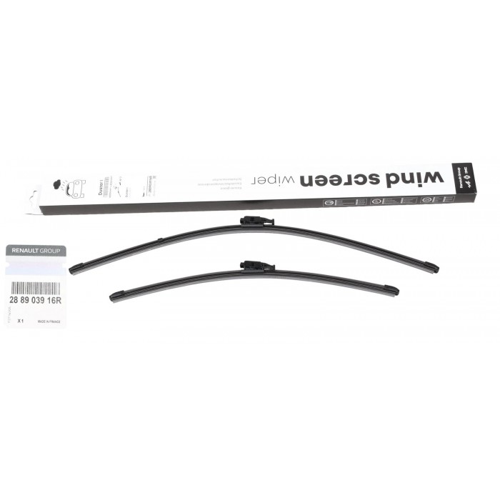 2 Balais d'Essuie Glace 600mm+450mm Pour Renault Arkana Dacia Duster