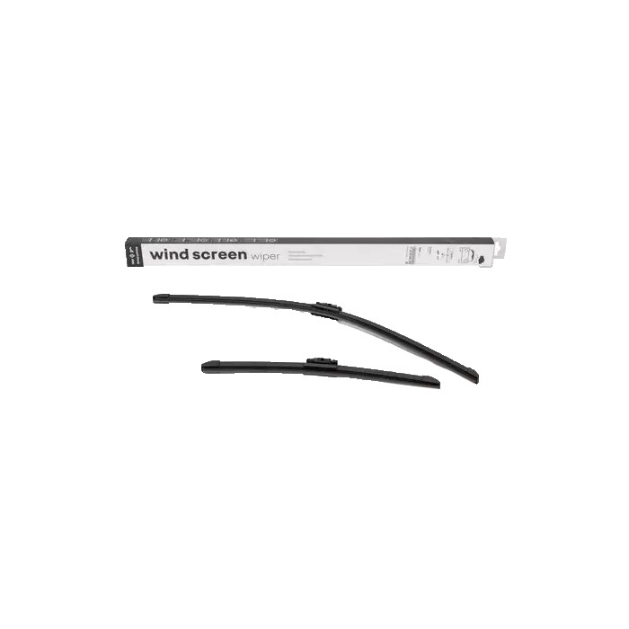 2 Balais d'Essuie Glace 650mm+380mm Pour Renault Captur