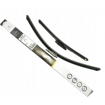 2 Balais d'Essuie Glace 600mm+400mm Pour Peugeot Renault Audi A3 Citroën DS DS3