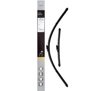 2 Balais d'Essuie Glace 700mm+300mm Pour Renault Clio V Mitsubishi