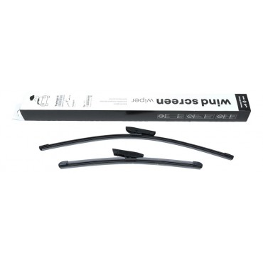 2 Balais d'Essuie Glace 500mm+350mm Pour Renault Twingo III Smart Décapotable