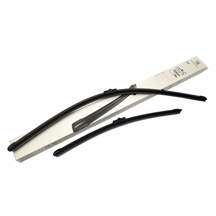 2 Balais d'Essuie Glace 650mm+425mm Pour Peugeot 207 Ford Focus C-Max II