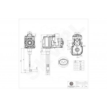 Actuateur de Turbo Wastegate Pour VW Caddy III Audi Seat 03F145701EX 03F145701F