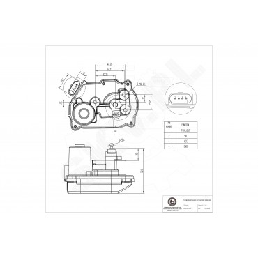 Actuateur de Turbo Wastegate Pour VW Phaeton Touareg Audi A4 A6 A8 Q7