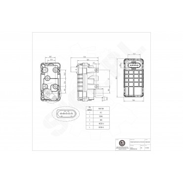 Actuateur de Turbo Wastegate Pour Mercedes-Benz T-Model Classe C CLC 6460900180