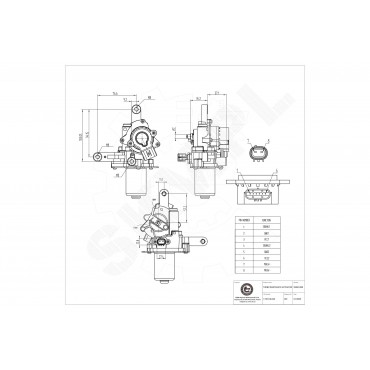 Actuateur de Turbo Wastegate Pour Toyota Hilux VII 17201OL040