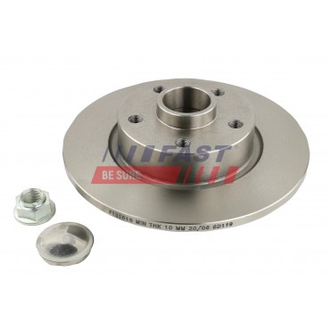 2 Disques de Frein Arrière Pour Renault Opel Fiat Nissan 432007343R 4422288