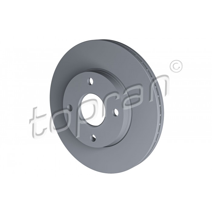 2 Disques de Frein Avant Pour Ford Fiesta VII 2095058 H1BC1125A1A