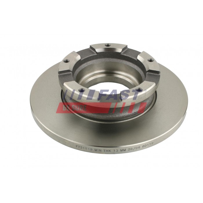 2 Disques de Frein Arrière Pour Ford Tourneo Transit 1764282 1764283 2013002