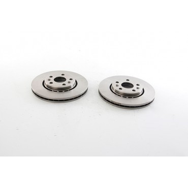 2 Disques de Frein Avant Pour Renault Kangoo Mercedes-Benz Citan 7701205843