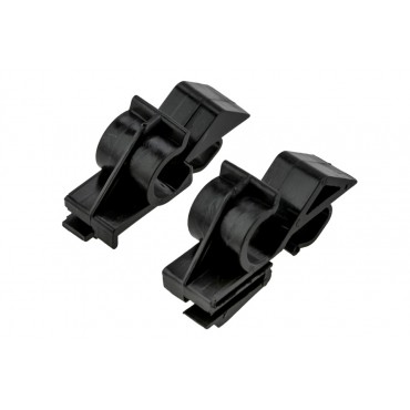 2 Support Fixation Clips Plage Arrière Gauche+Droit Pour Fiat Punto 71719952