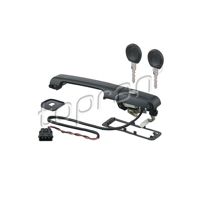 Poignée de Porte Extérieure Avant Gauche Pour VW Passat 357837205A 357837205AS