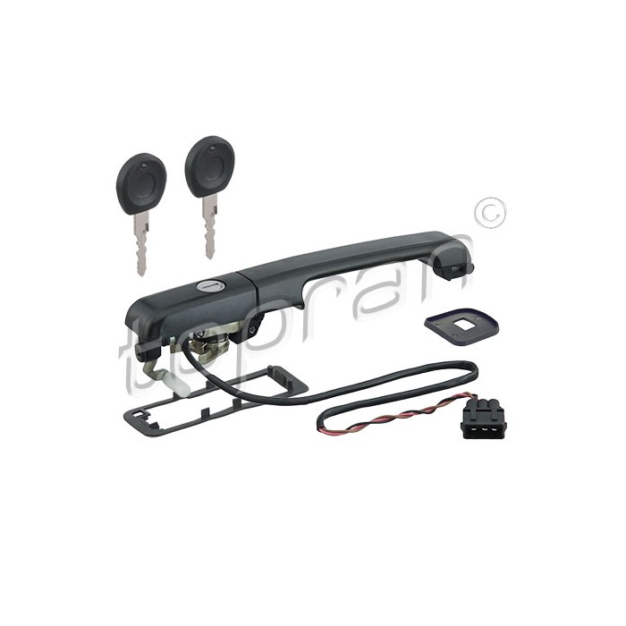 Poignée de Porte Extérieure Avant Droite Pour VW Passat 357837206A 357837206AS