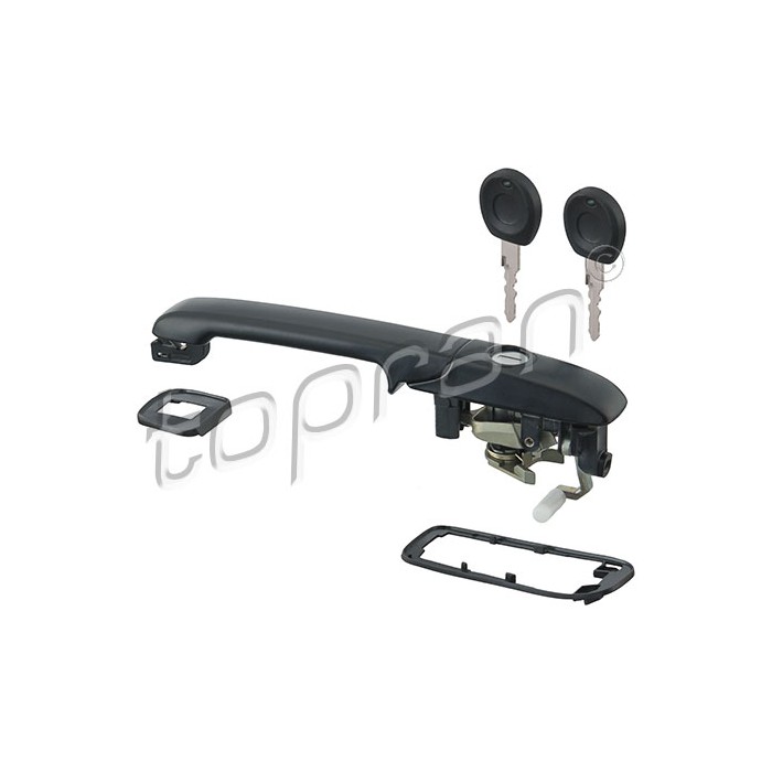 Poignée de Porte Extérieure Avant Gauche Pour VW Passat 3A0837205B 3A0837205D