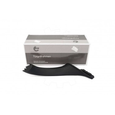 Poignée de Porte intérieure Gauche Noire Cache Pour BMW 51417225852