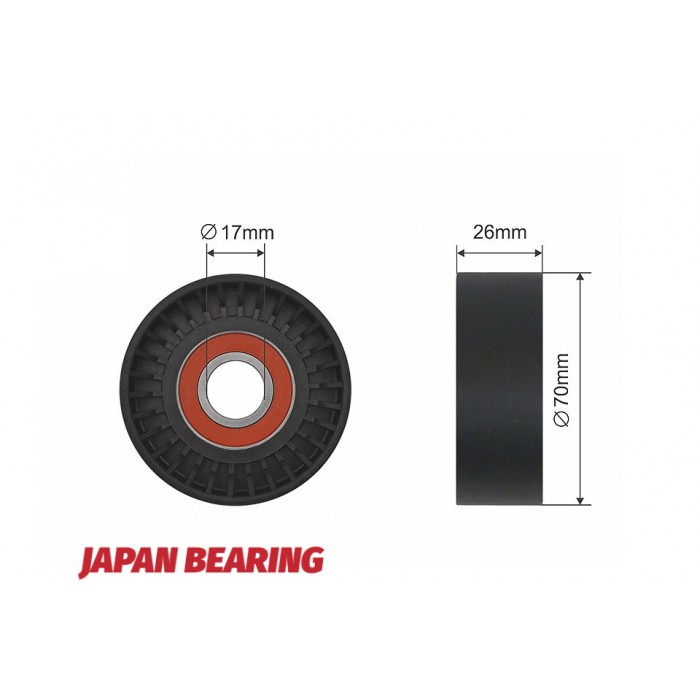 Poulie Galet Tendeur Courroie Accessoire Pour VW Bora Audi Seat Skoda 030145299C