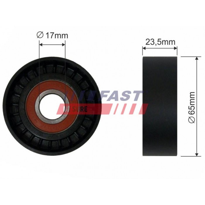Galet Tendeur Courroie d'Accessoire Pour Opel Fiat 500 Ford Alfa Romeo 1204298